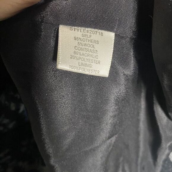 Skies Are Blue Blazer Jacket Aztec Women Medium Southwestern Stitch Fix - Picture 8 of 11